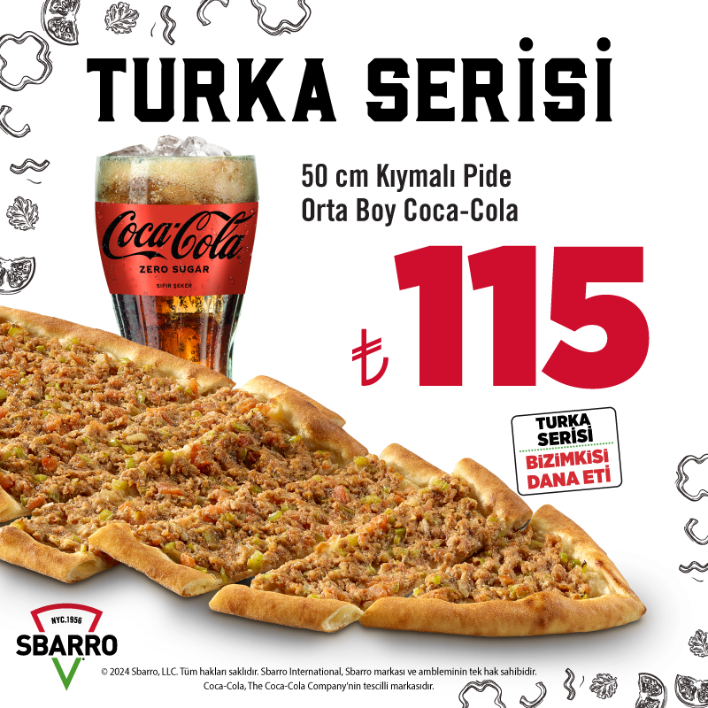 Sbarro Turka Serisi!