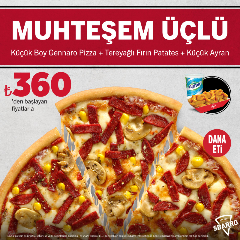 Pizza Kampanya Ve Menuleri Sbarro Turkiye