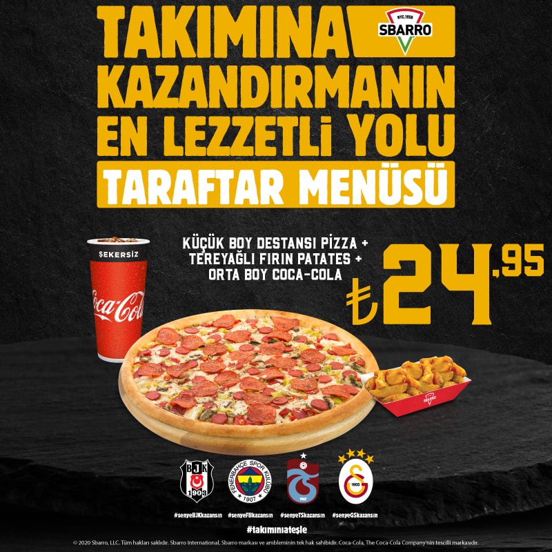 Pizza Kampanya Ve Menuleri Sbarro Turkiye