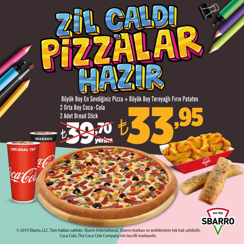 Zil Çaldı Pizzalar Hazır!