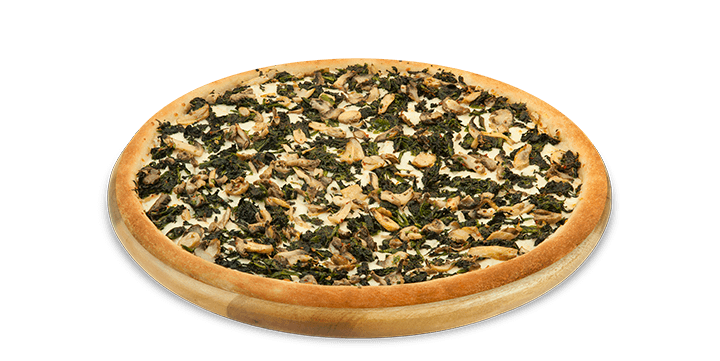 Ispanaklı Mantarlı Pizza İtalyan Pizza Çeşitleri Sbarro