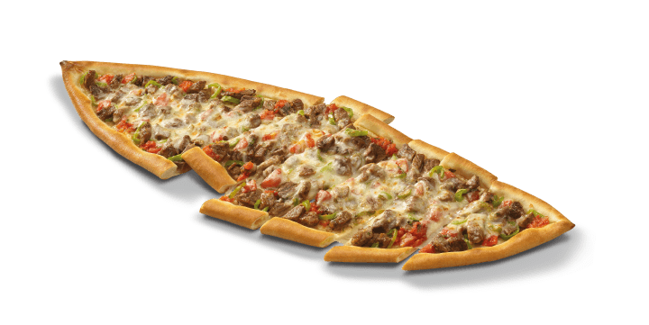 Turka Kuşbaşılı Kaşarlı Pide