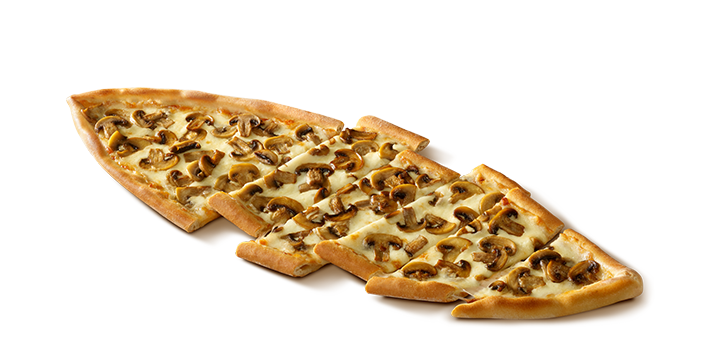 Turka Mantarlı Kaşarlı Pide