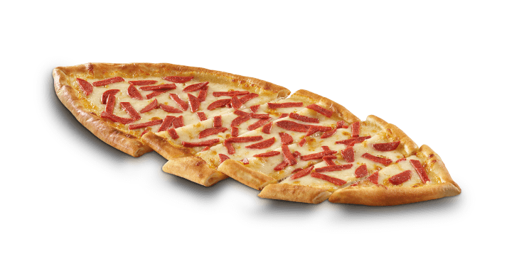 Turka Sucuklu Kaşarlı Pide
